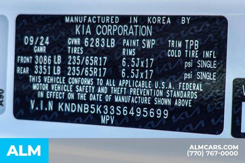 2025 Kia Carnival LXS