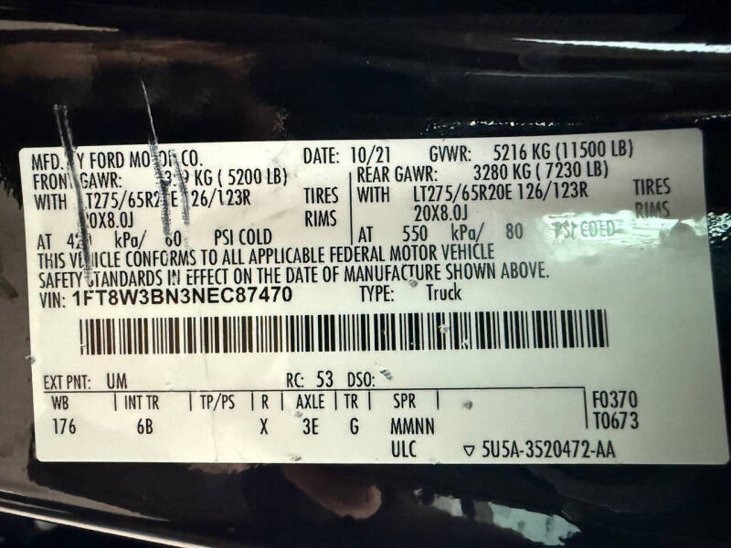 2022 Ford F-350 Super Duty Lariat