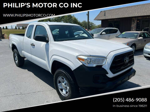 2017 Toyota Tacoma for sale at PHILIP'S MOTOR CO INC in Haleyville AL