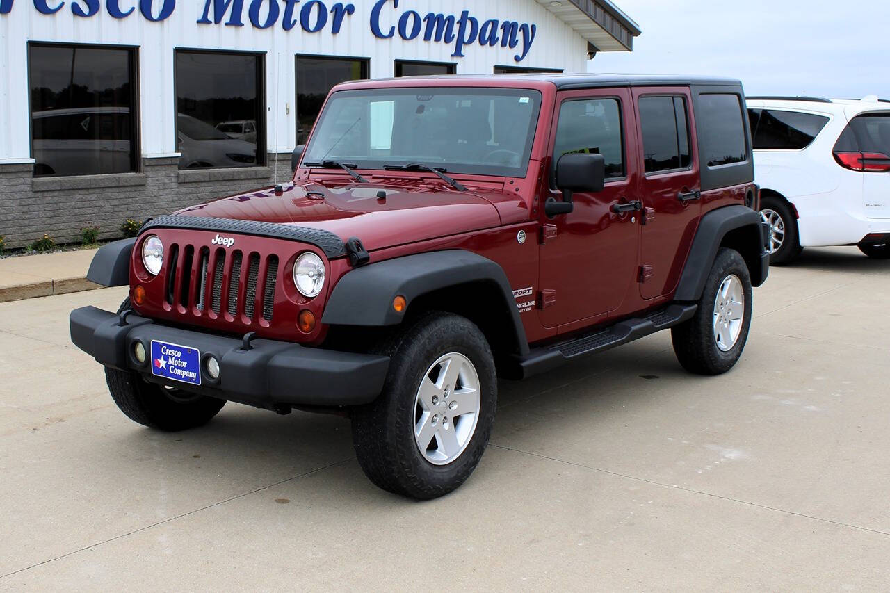 2011 Jeep Wrangler Unlimited for sale at Cresco Motor Company in Cresco, IA