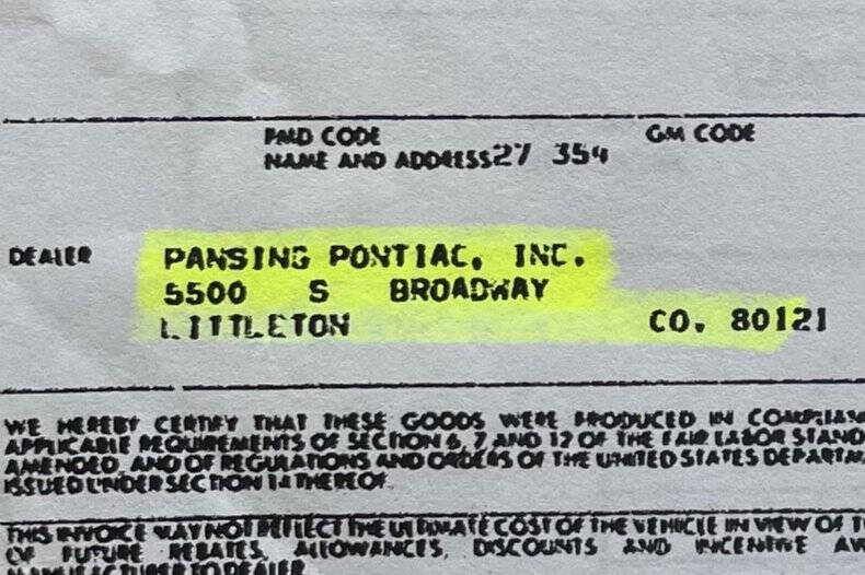 1977 Pontiac Trans Am