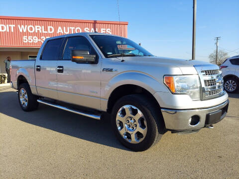 2014 Ford F-150 for sale at Credit World Auto Sales in Fresno CA