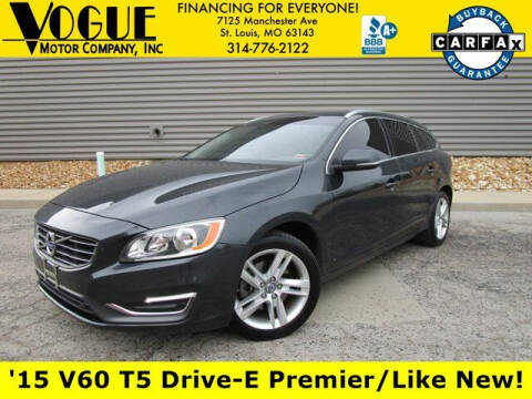 2015 Volvo V60 for sale at Vogue Motor Company Inc in Saint Louis MO
