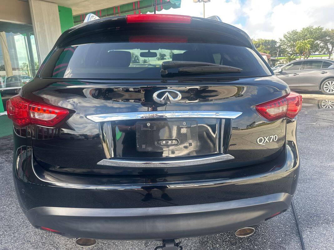 2016 INFINITI QX70 for sale at Tropical Auto Sales in North Palm Beach, FL