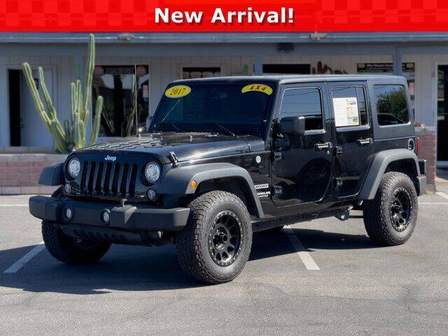 2017 Jeep Wrangler Unlimited for sale at Cactus Auto in Tucson AZ