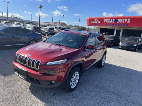 2015 Jeep Cherokee for sale at Texas Drive LLC in Garland TX