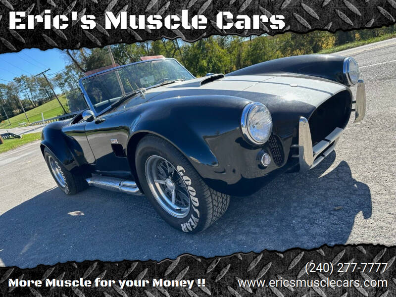 1965 Shelby Cobra for sale at Eric's Muscle Cars in Clarksburg MD