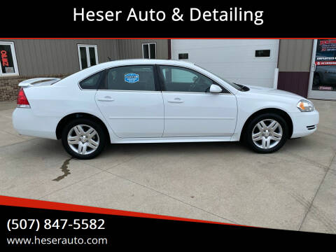 2012 Chevrolet Impala for sale at Heser Auto & Detailing in Jackson MN