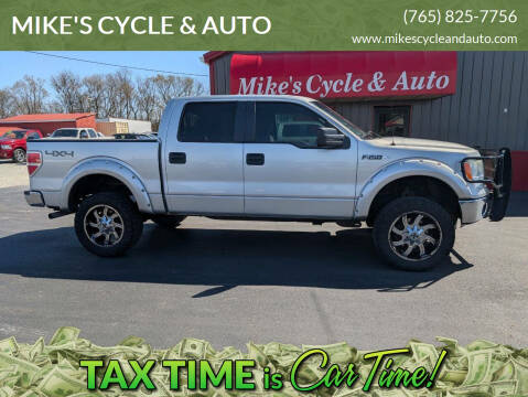 2013 Ford F-150 for sale at MIKE'S CYCLE & AUTO in Connersville IN