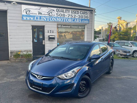 2016 Hyundai Elantra for sale at Clinton MotorCars in Shrewsbury MA