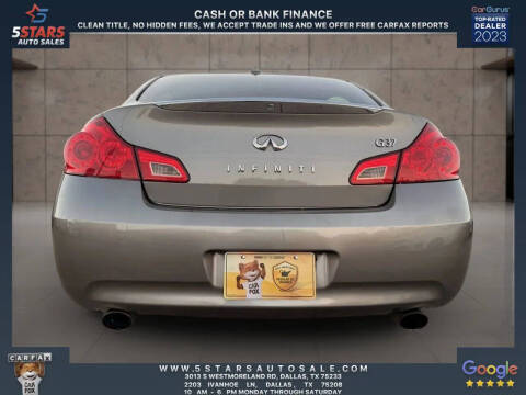2009 Infiniti G37 Sedan Journey