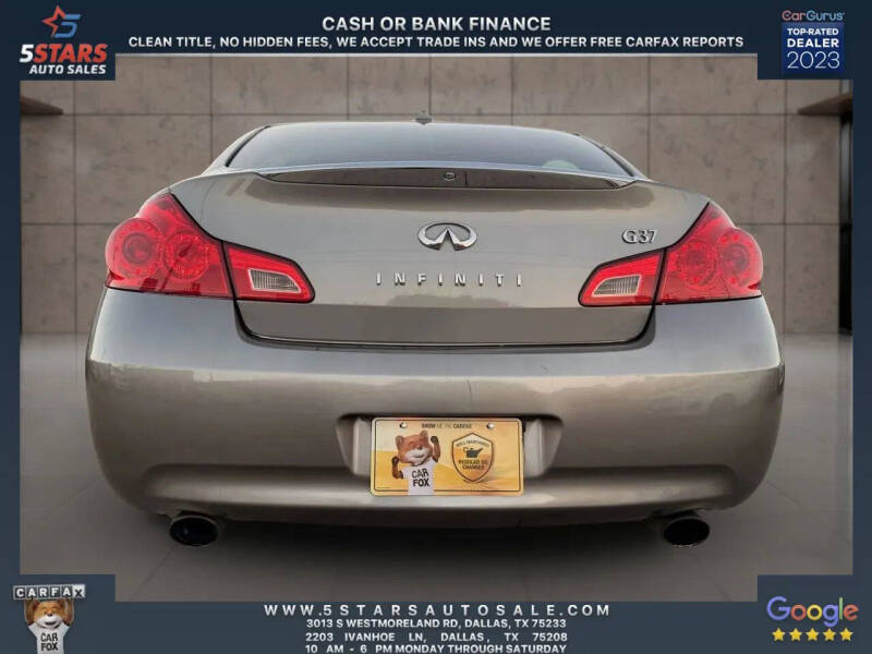 2009 Infiniti G37 Sedan Journey
