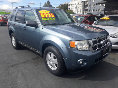 2012 Ford Escape for sale at Low Auto Sales in Sedro Woolley WA