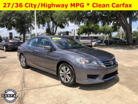 2015 Honda Accord for sale at CHRIS SPEARS' PRESTIGE AUTO SALES INC in Ocala FL
