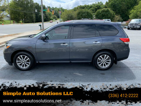 2014 Nissan Pathfinder for sale at Simple Auto Solutions LLC in Greensboro NC