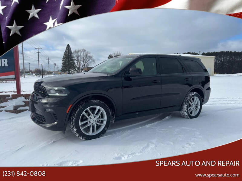 2021 Dodge Durango for sale at Spears Auto and Repair in Cadillac MI