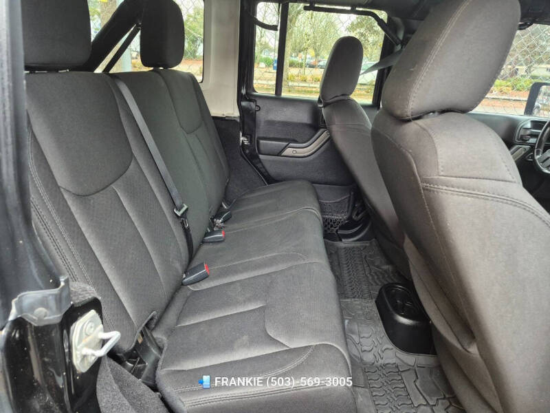 2016 Jeep Wrangler Unlimited Sport S