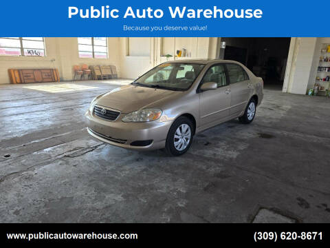 2005 Toyota Corolla for sale at Public Auto Warehouse in Pekin IL