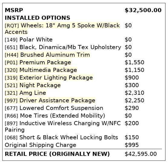 2019 Mercedes-Benz A-Class A 220