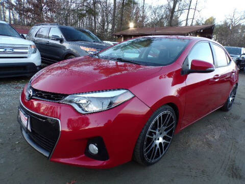 2016 Toyota Corolla for sale at Select Cars Of Thornburg in Fredericksburg VA