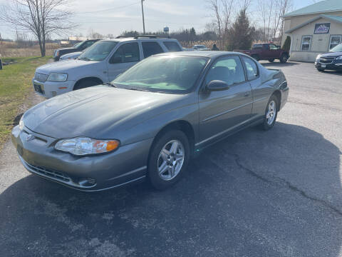 2004 Chevrolet Monte Carlo for sale at Lance's Automotive in Ontario NY