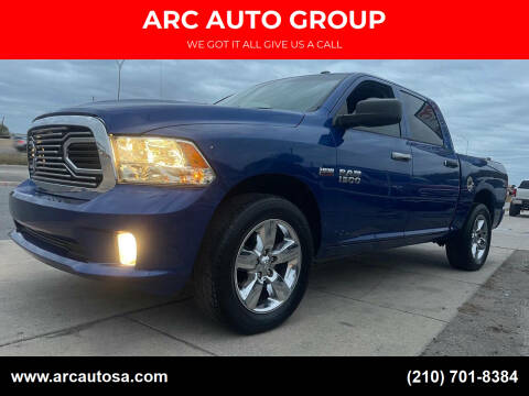 2016 RAM 1500 for sale at ARC AUTO GROUP in San Antonio TX