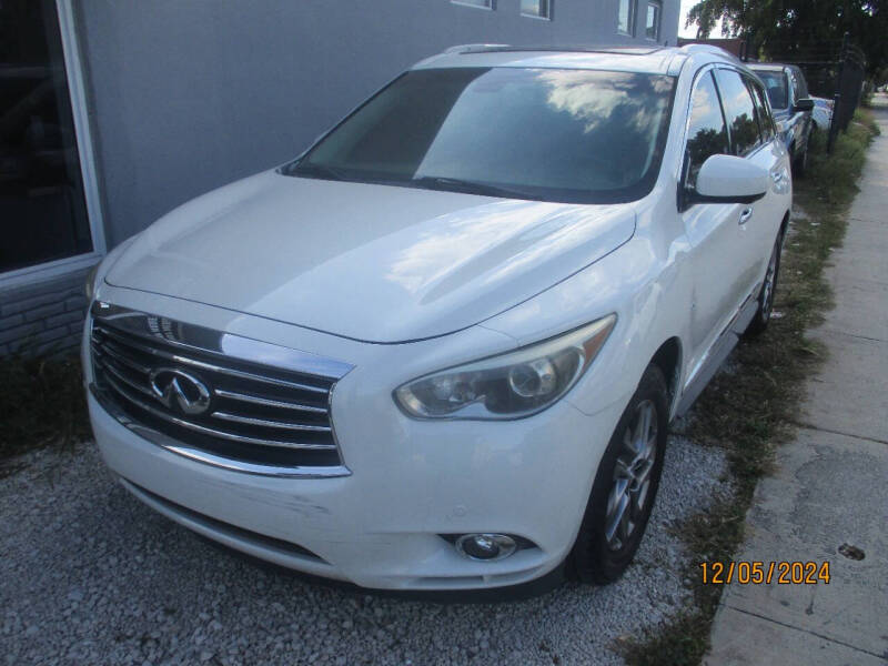 2015 Infiniti QX60 for sale at K & V AUTO SALES LLC in Hollywood FL