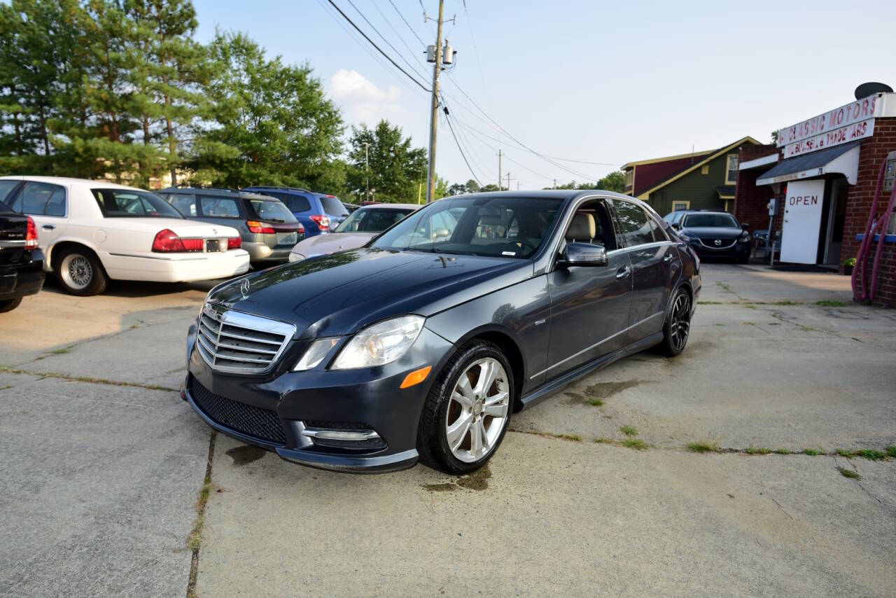 2012 Mercedes-Benz E-Class for sale at A1 Classic Motor Inc in Fuquay Varina, NC