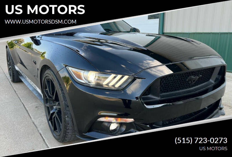 2015 Ford Mustang for sale at US MOTORS in Des Moines IA