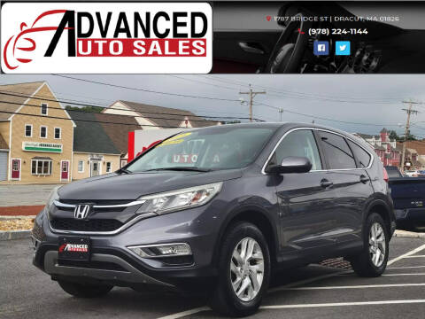 2016 Honda CR-V for sale at Advanced Auto Sales in Dracut MA