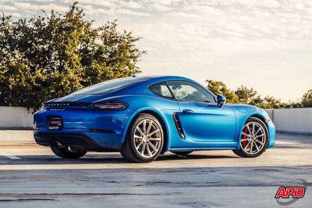 2017 Porsche 718 Cayman S