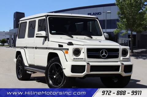 2013 Mercedes-Benz G-Class for sale at HILINE MOTORS in Plano TX