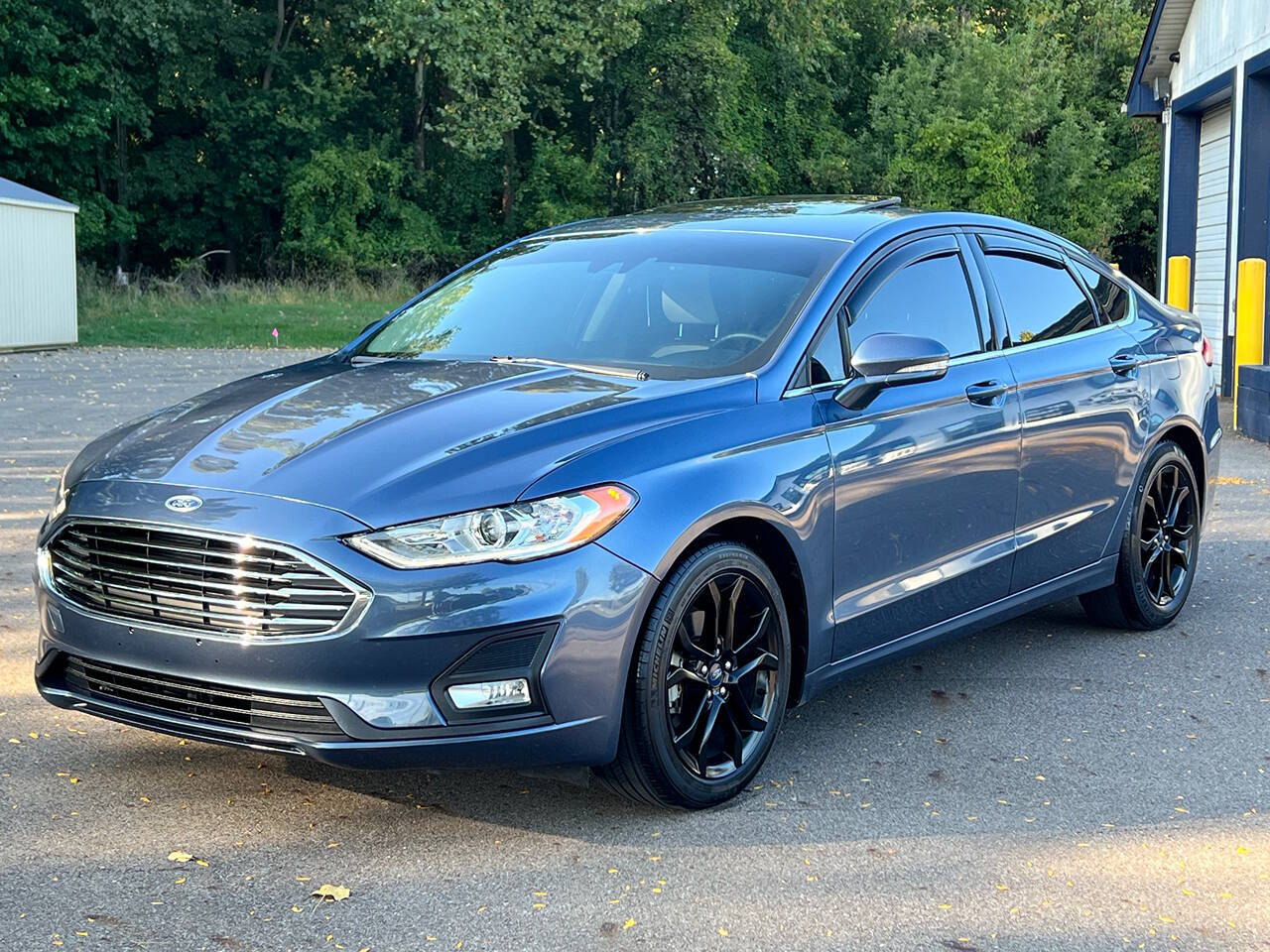 2019 Ford Fusion for sale at Spartan Elite Auto Group LLC in Lansing, MI