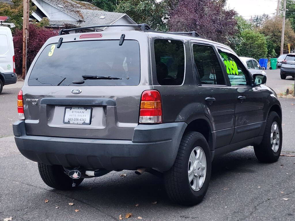 2003 Ford Escape for sale at ETHAN AUTO SALES LLC in Portland, OR