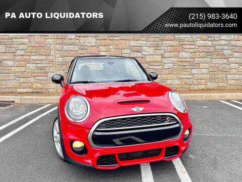 2016 MINI Convertible for sale at PA AUTO LIQUIDATORS in Huntingdon Valley PA