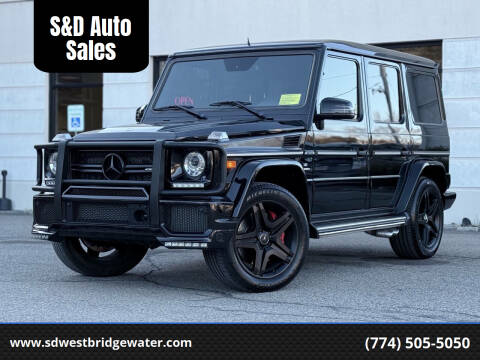 2016 Mercedes-Benz G-Class for sale at S&D Auto Sales in West Bridgewater MA