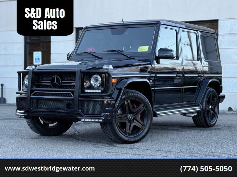 2016 Mercedes-Benz G-Class for sale at S&D Auto Sales in West Bridgewater MA