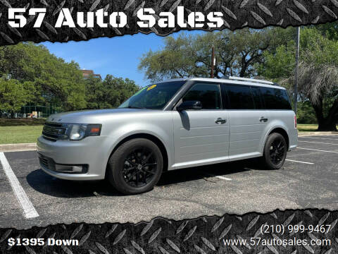 2017 Ford Flex for sale at 57 Auto Sales in San Antonio TX