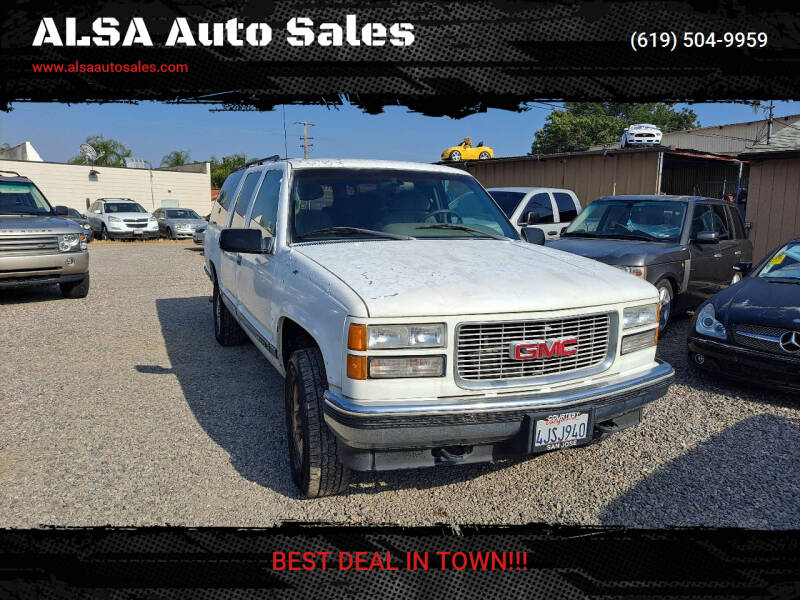 1995 GMC Suburban for sale at ALSA Auto Sales in El Cajon CA