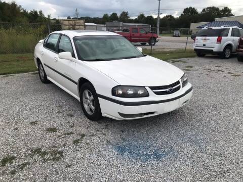 2003 Chevrolet Impala for sale at B AND S AUTO SALES in Meridianville AL