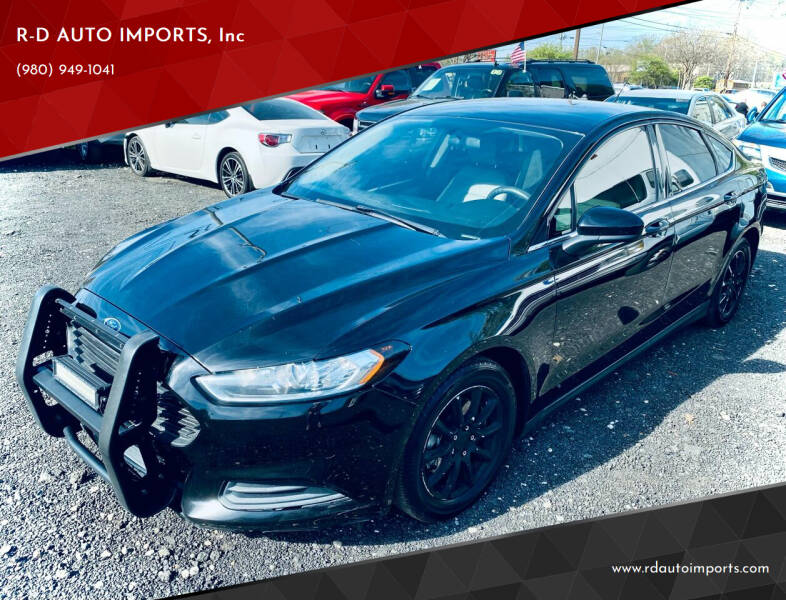 2016 Ford Fusion for sale at R-D AUTO IMPORTS, Inc in Charlotte NC