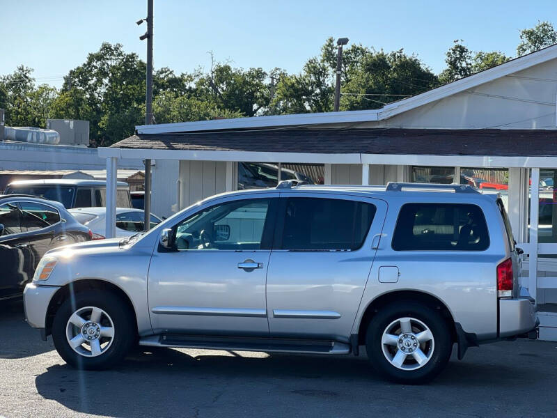 Used 2005 Nissan Armada SE with VIN 5N1AA08B35N722107 for sale in Sacramento, CA