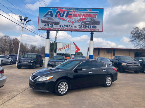 2017 Nissan Altima for sale at ANF AUTO FINANCE in Houston TX