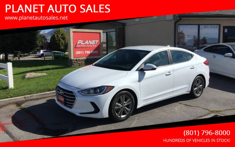 2018 Hyundai Elantra for sale at PLANET AUTO SALES in Lindon UT
