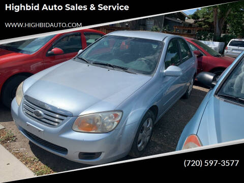 2007 Kia Spectra for sale at Highbid Auto Sales & SERVICE in Westminster CO