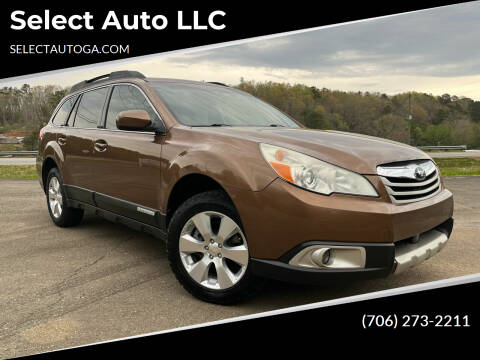 2011 Subaru Outback for sale at Select Auto LLC in Ellijay GA