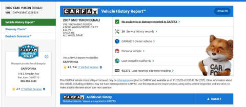 2007 GMC Yukon Denali