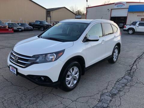2012 Honda CR-V for sale at Bibian Brothers Auto Sales & Service in Joliet IL