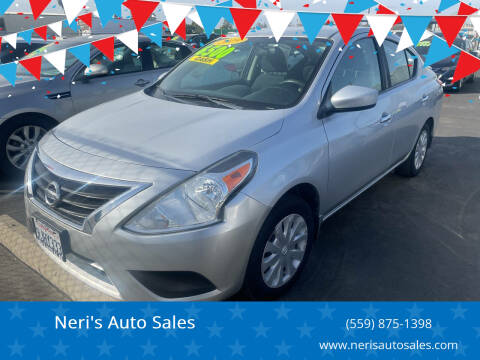 2019 Nissan Versa for sale at Neri's Auto Sales in Sanger CA
