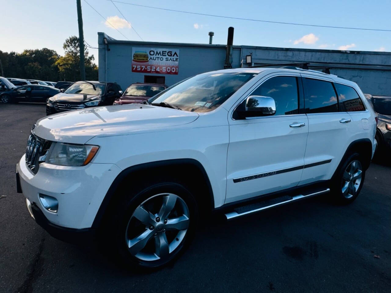 2012 Jeep Grand Cherokee for sale at Omega Auto Sales in Chesapeake, VA